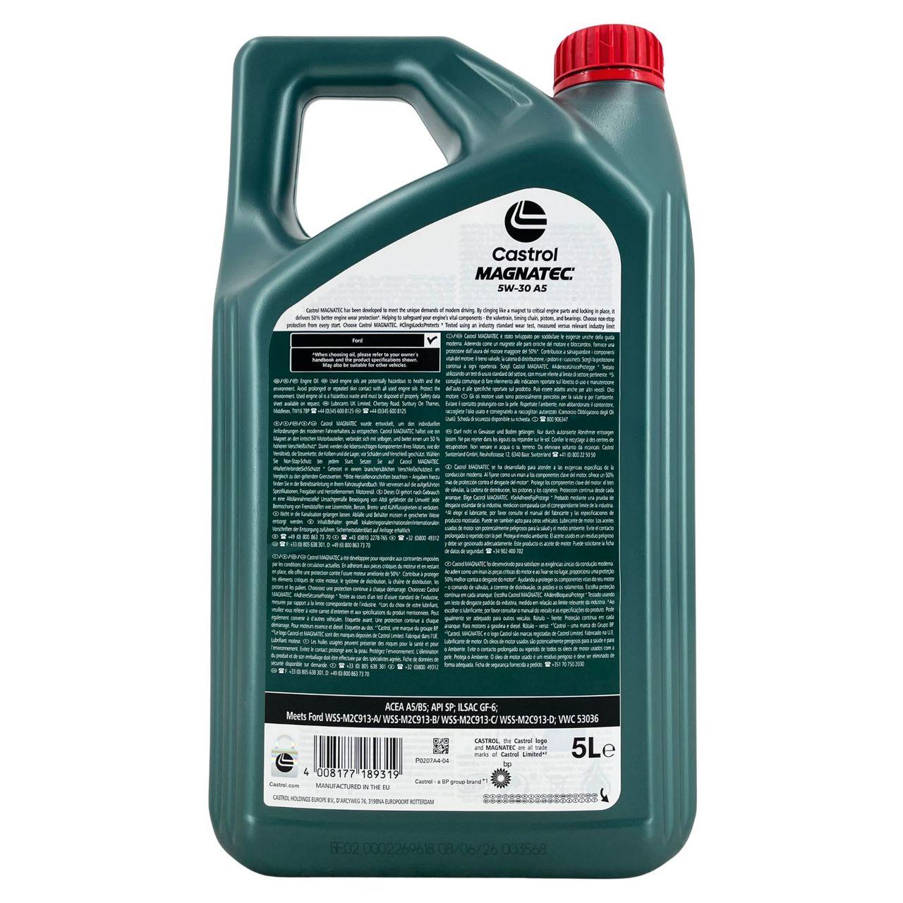 Castrol Magnatec 5W-30 A5 5 Liter