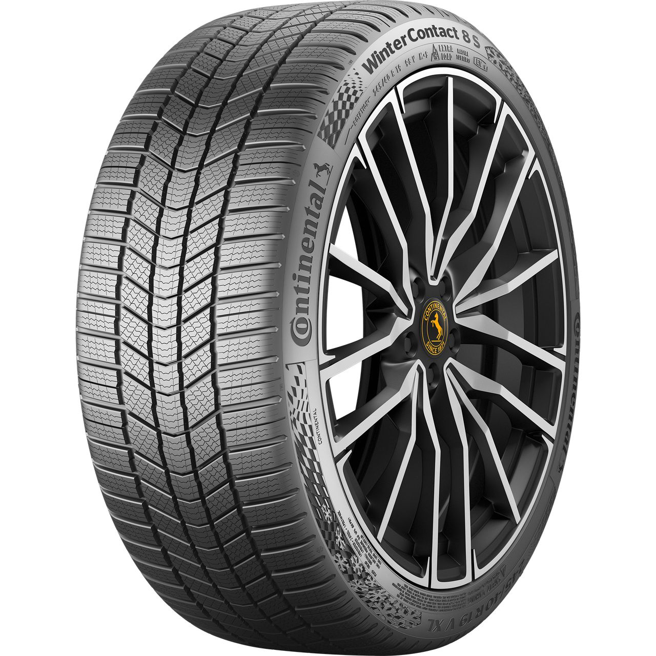 CONTINENTAL WINTERCONTACT 8 S (EVc) 225/40R19 93V FR BSW XL