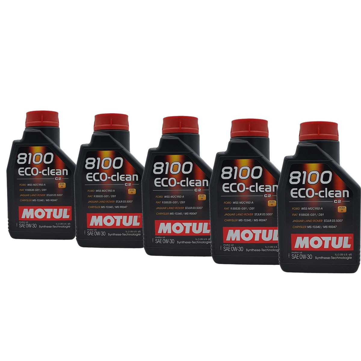 Motul 8100 Eco-clean 0W-30 5x1 Liter