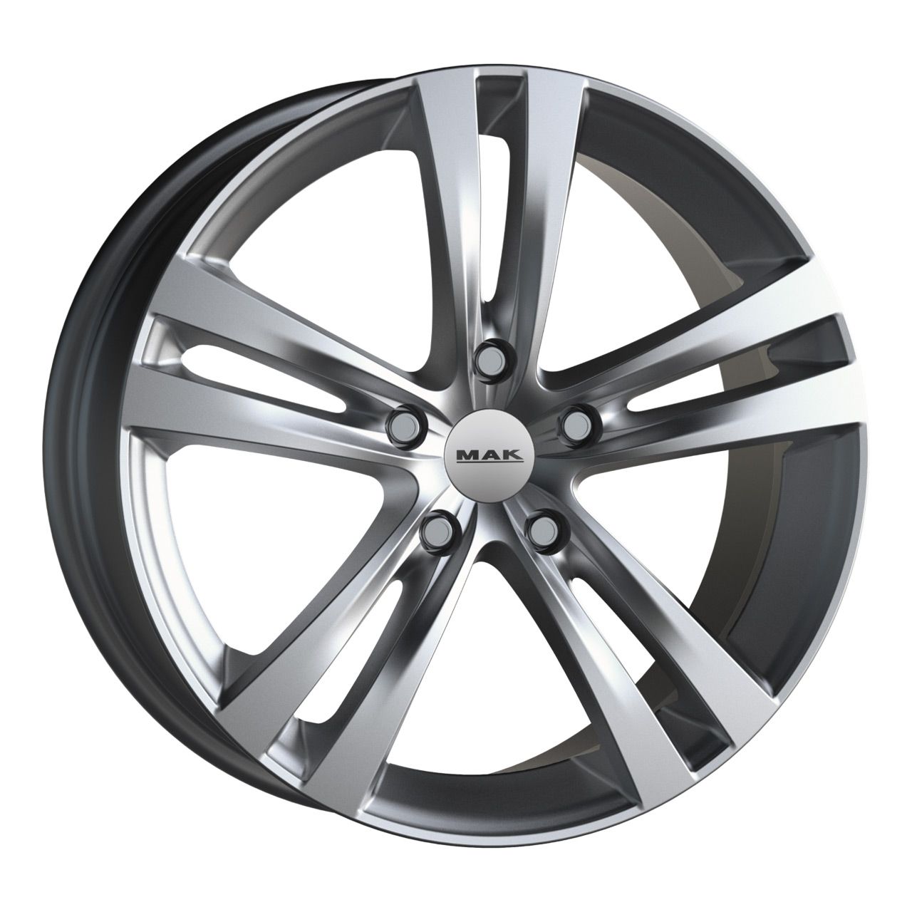 MAK ZENITH hypersilber 6.0Jx16 4x100 ET50