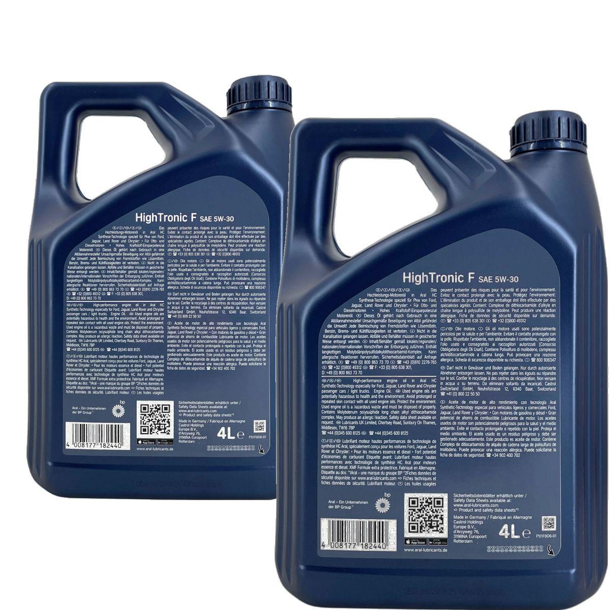 Aral HighTronic F 5W-30 2x4 Liter