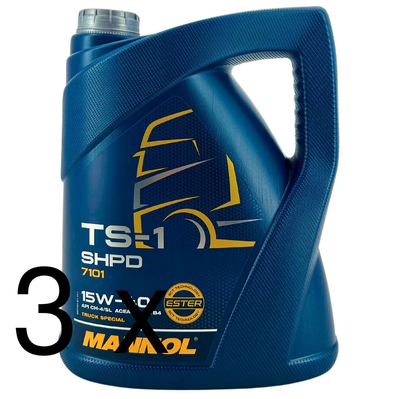 Mannol TS-1 SHPD 15W-40 3x5 Liter