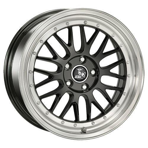 ULTRA WHEELS UA3 LE MANS black polished 8.5Jx18 5x120 ET35