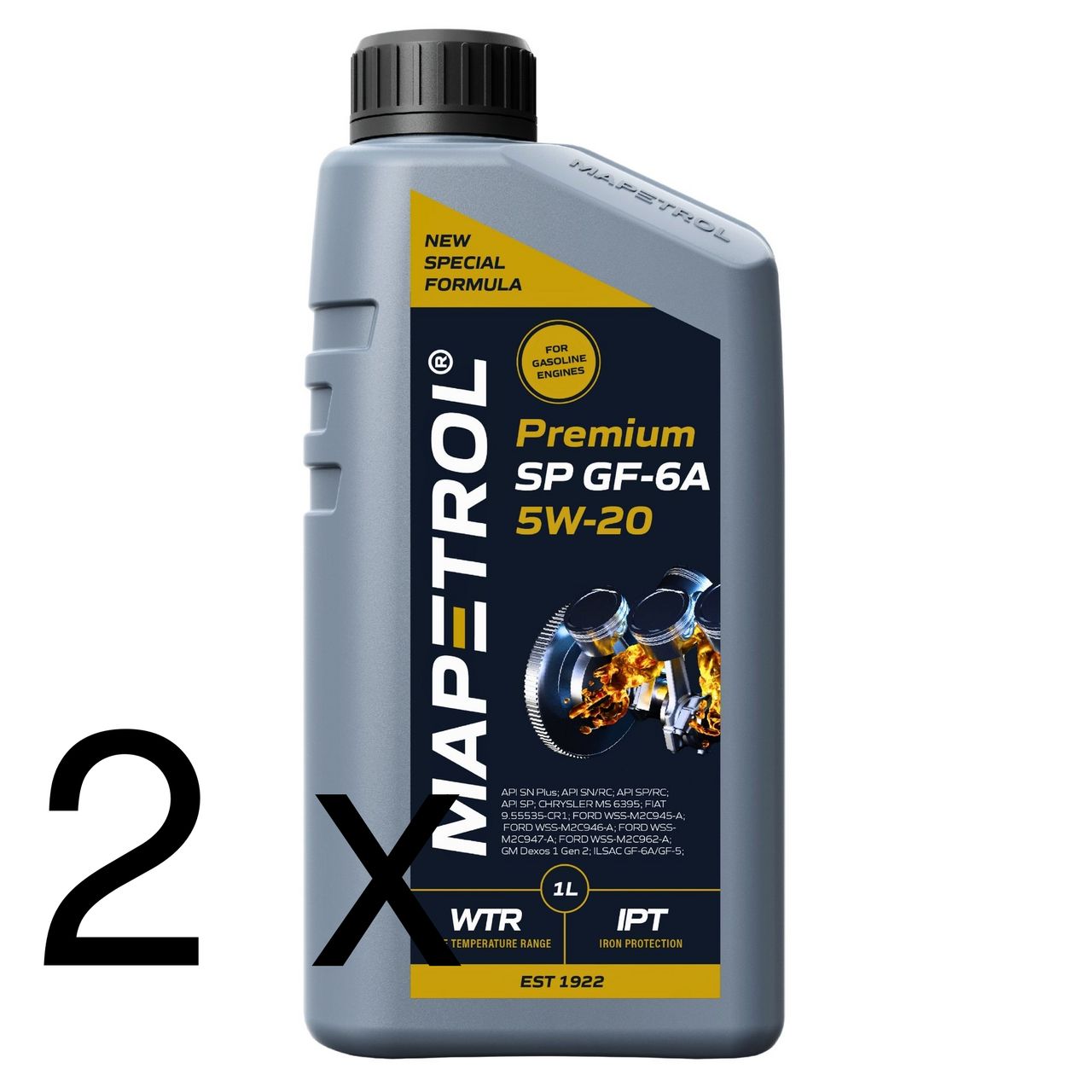 Mapetrol Premium SP GF-6A 5W-20 2x1 Liter