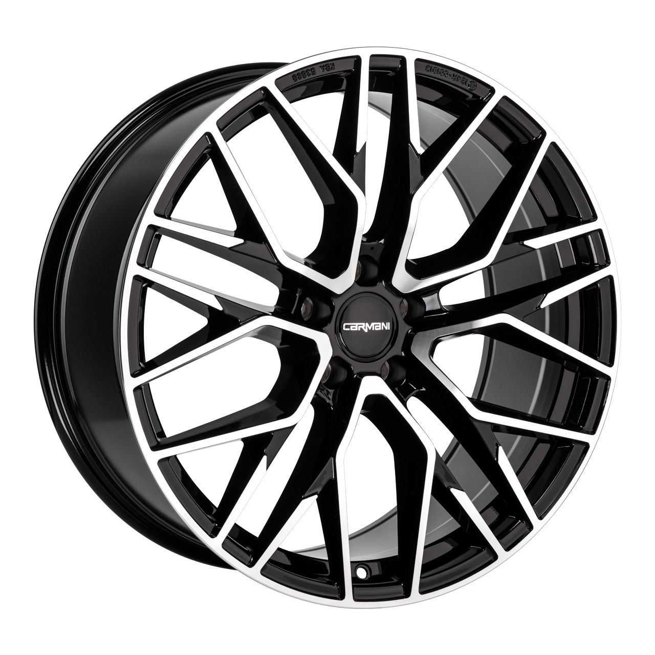 CARMANI CA 20 LUDWIG black polish 8.0Jx18 5x112 ET30