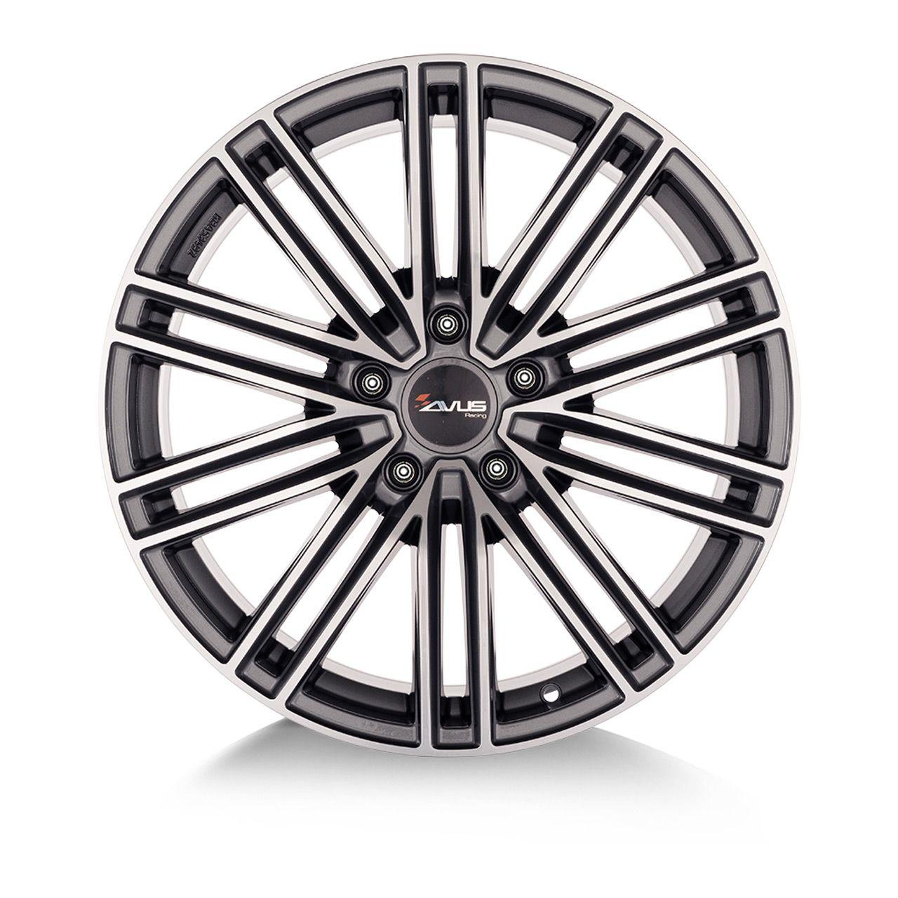 AVUS RACING AC-M08 anthracite polished 11.5Jx20 5x130 ET68