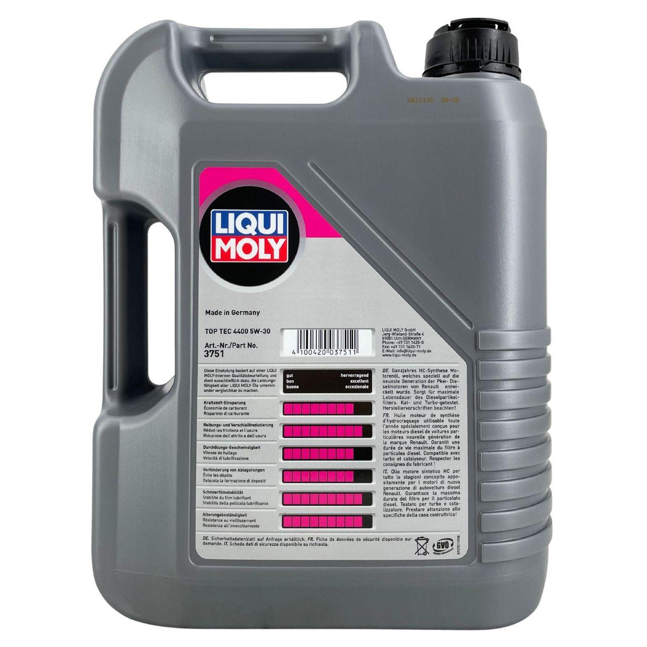 Liqui Moly Top Tec 4400 5W-30 5 Liter