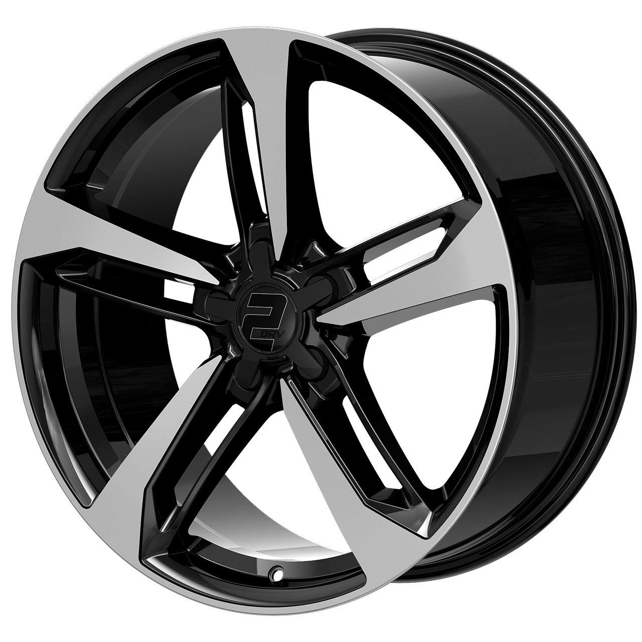 WHEELWORLD-2DRV WH36 black full machined 8.5Jx19 5x112 ET30