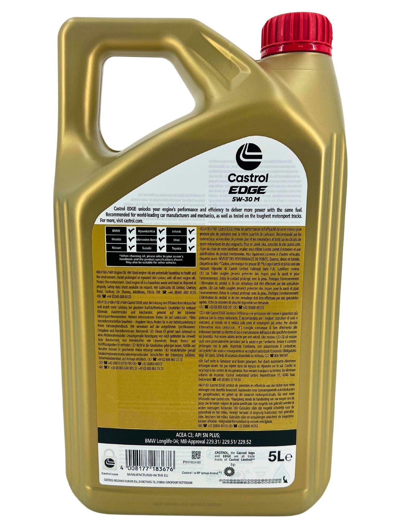 Castrol Edge 5W-30 M 5 Liter