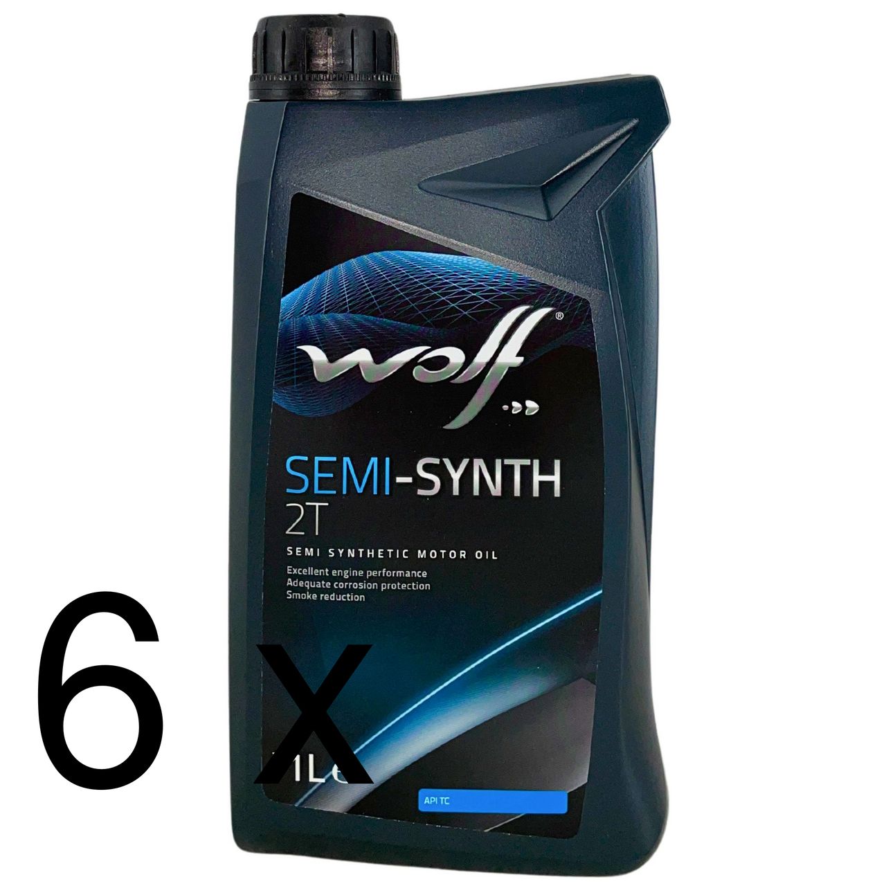 Wolf Semi-Synth 2T 6x1 Liter