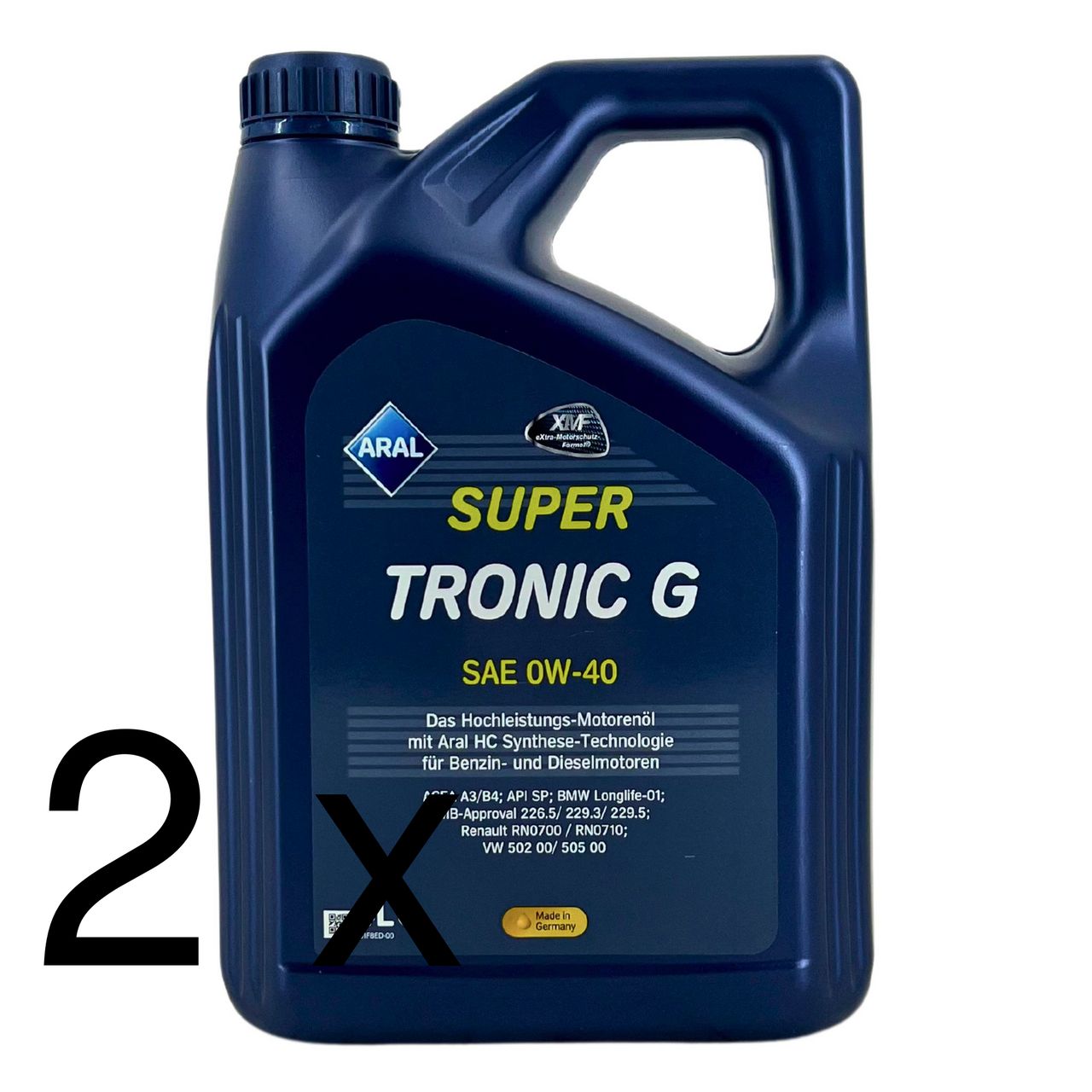 Aral SuperTronic G 0W-40 2x4 Liter Aral SuperTronic G 0W-40 2x4 Liter
