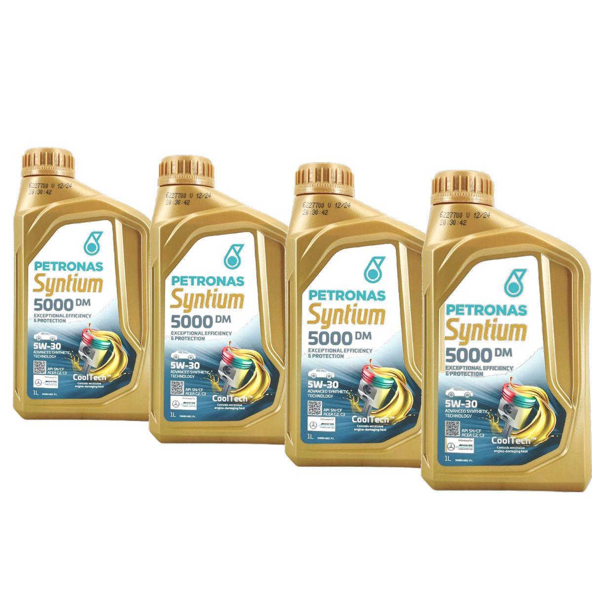 Petronas Syntium 5000 DM 5W-30 SN 4x1 Liter