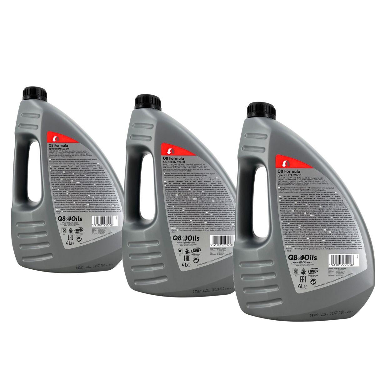 Q8 Formula Special RN 5W-30 3x4 Liter