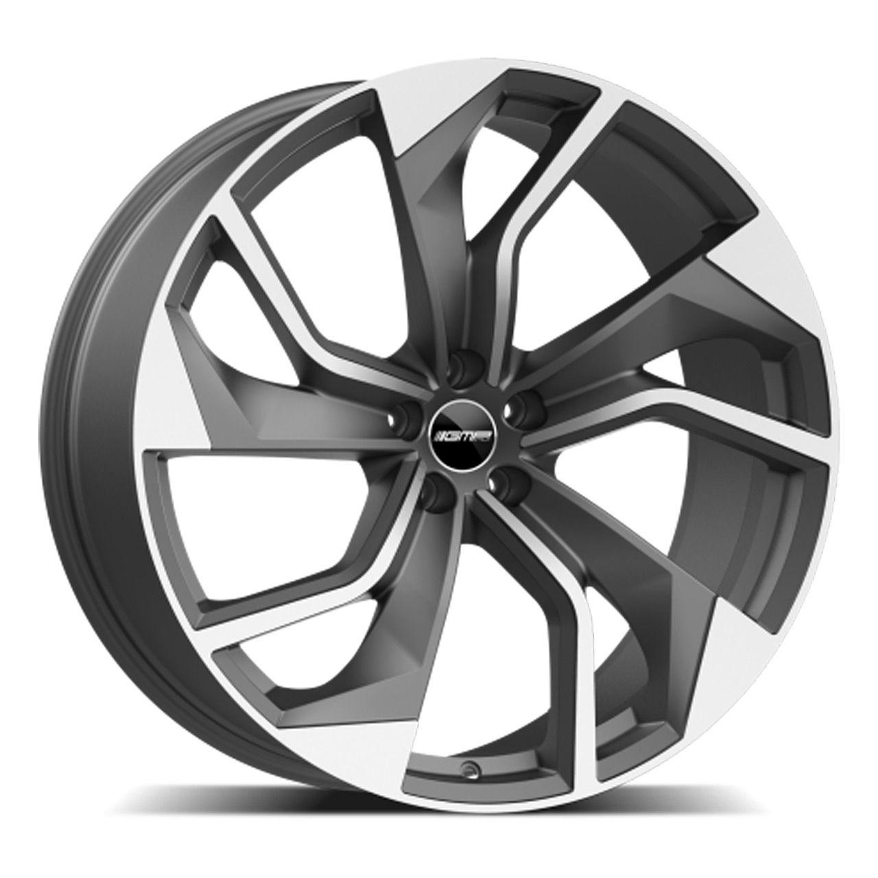 GMP REBEL anthracite matt diamond 8.5Jx20 5x112 ET45