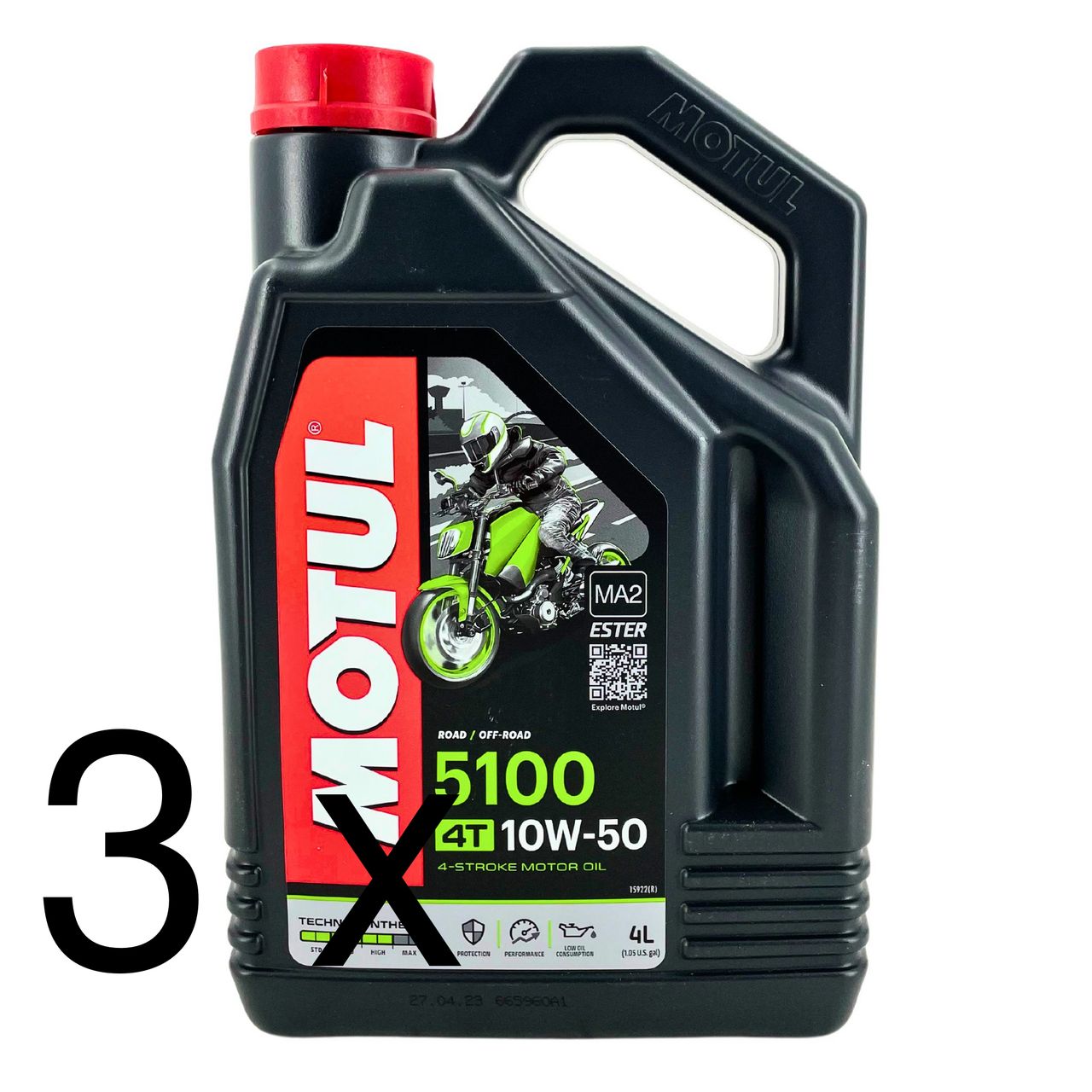 Motul 5100 10W-50 4T 3x4 Liter
