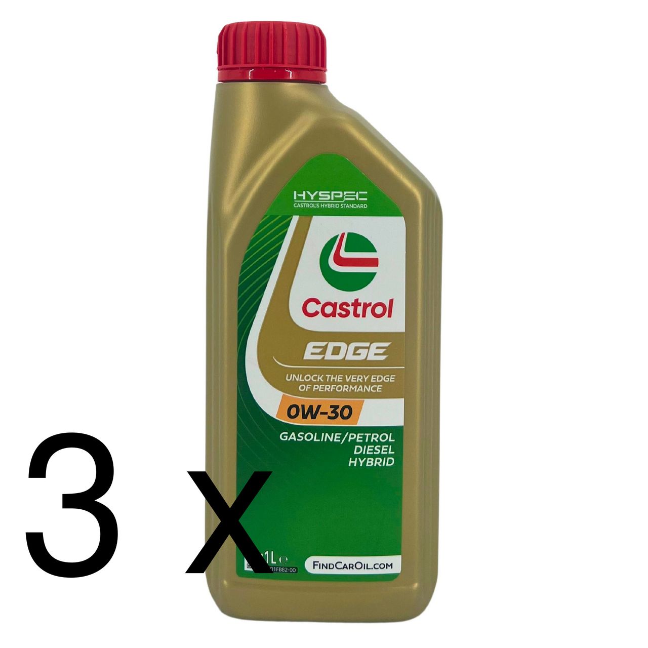 Castrol Edge 0W-30 3x1 Liter Castrol Edge 0W-30 3x1 Liter