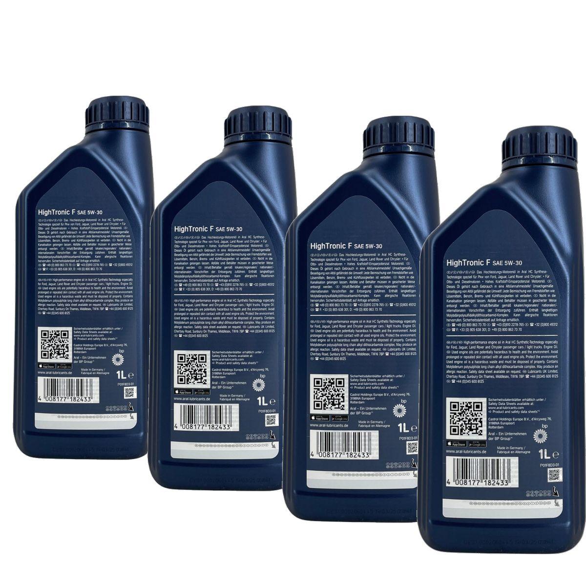 Aral HighTronic F 5W-30 4x1 Liter