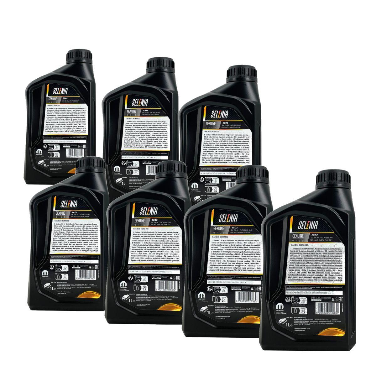 Selenia Eco2 Plus 0W-20 7x1 Liter