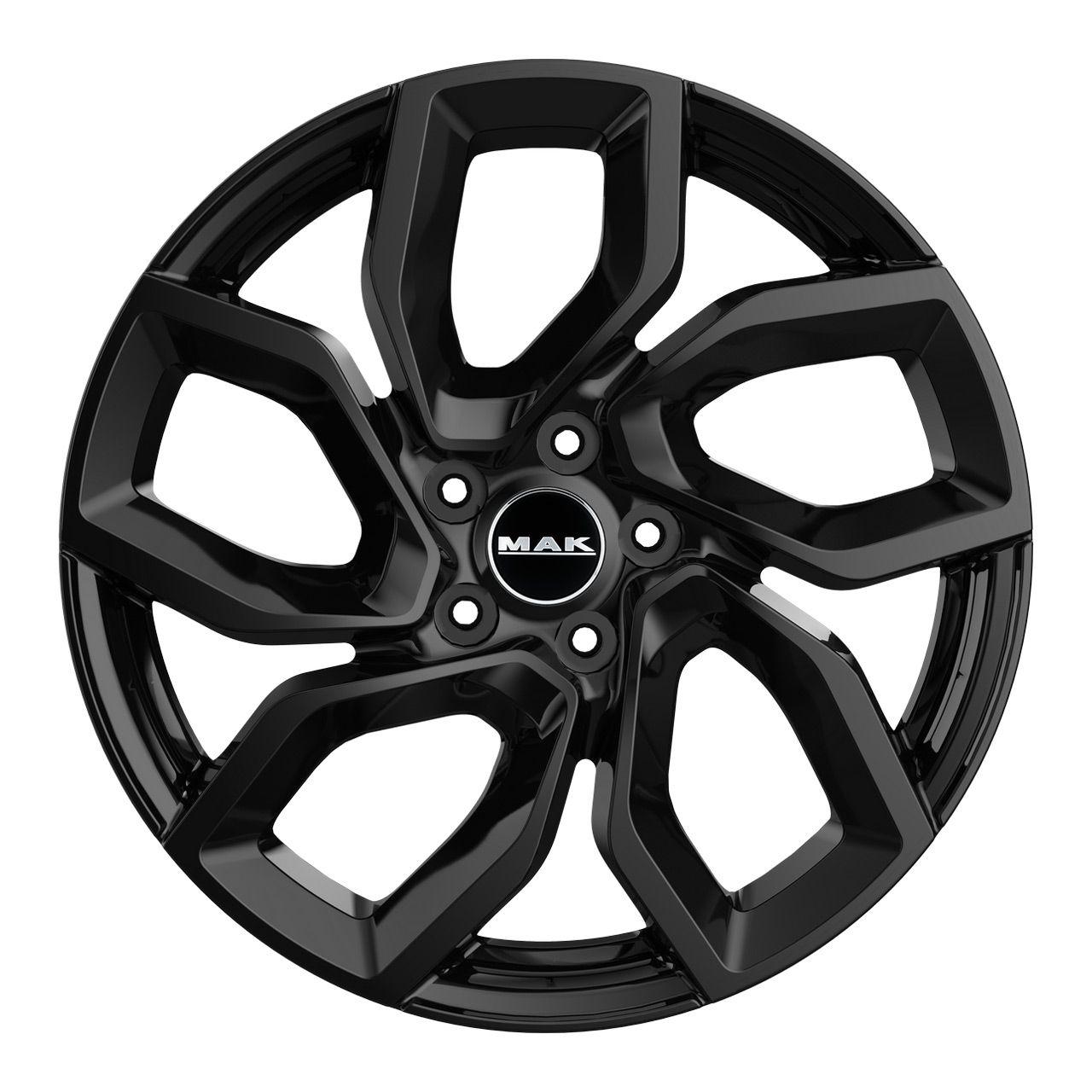 MAK APOLLO gloss black 6.5Jx16 5x108 ET38