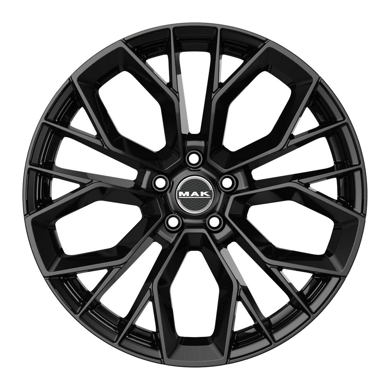 MAK STILO gloss black 8.5Jx20 5x112 ET45