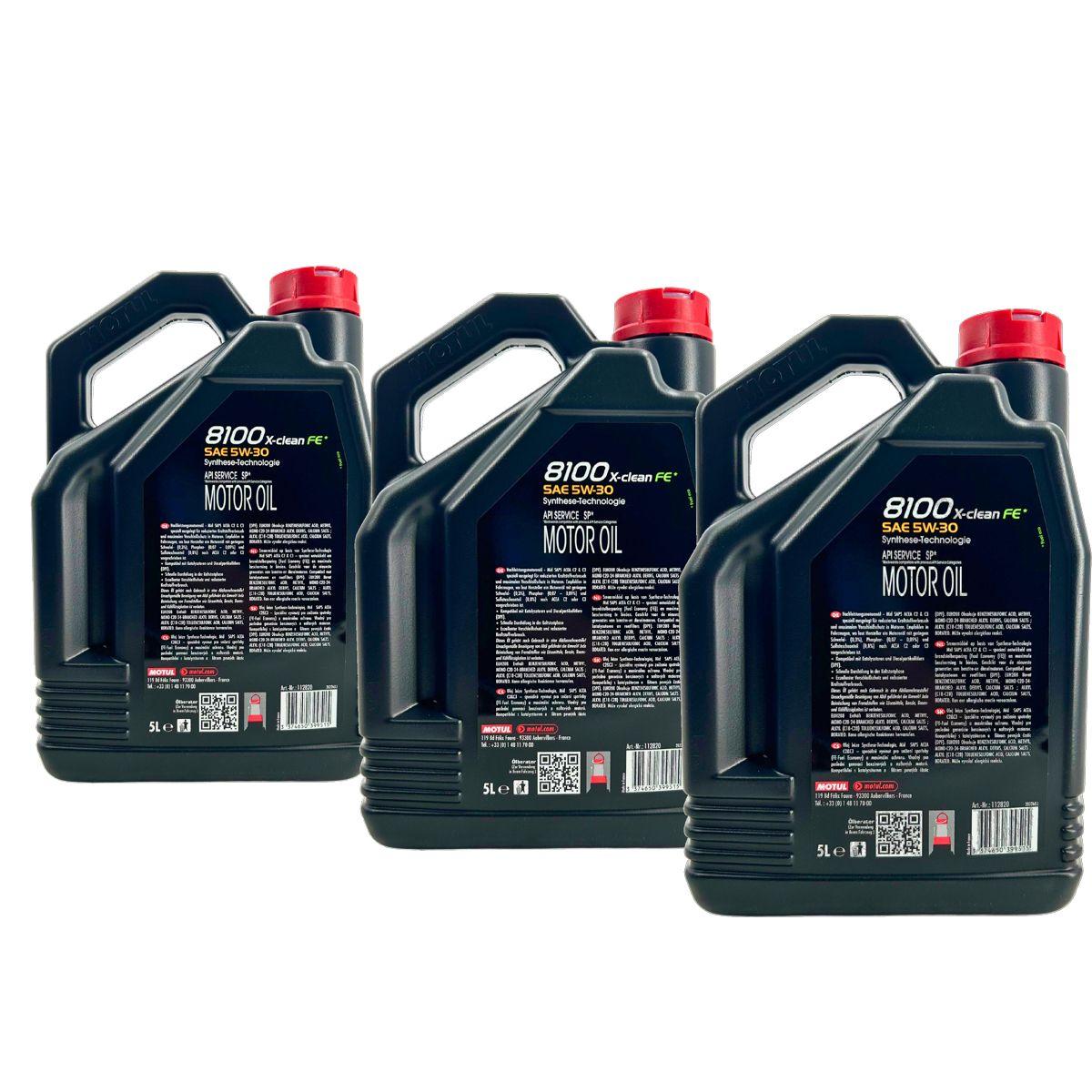 Motul 8100 X-Clean FE 5W-30 3x5 Liter