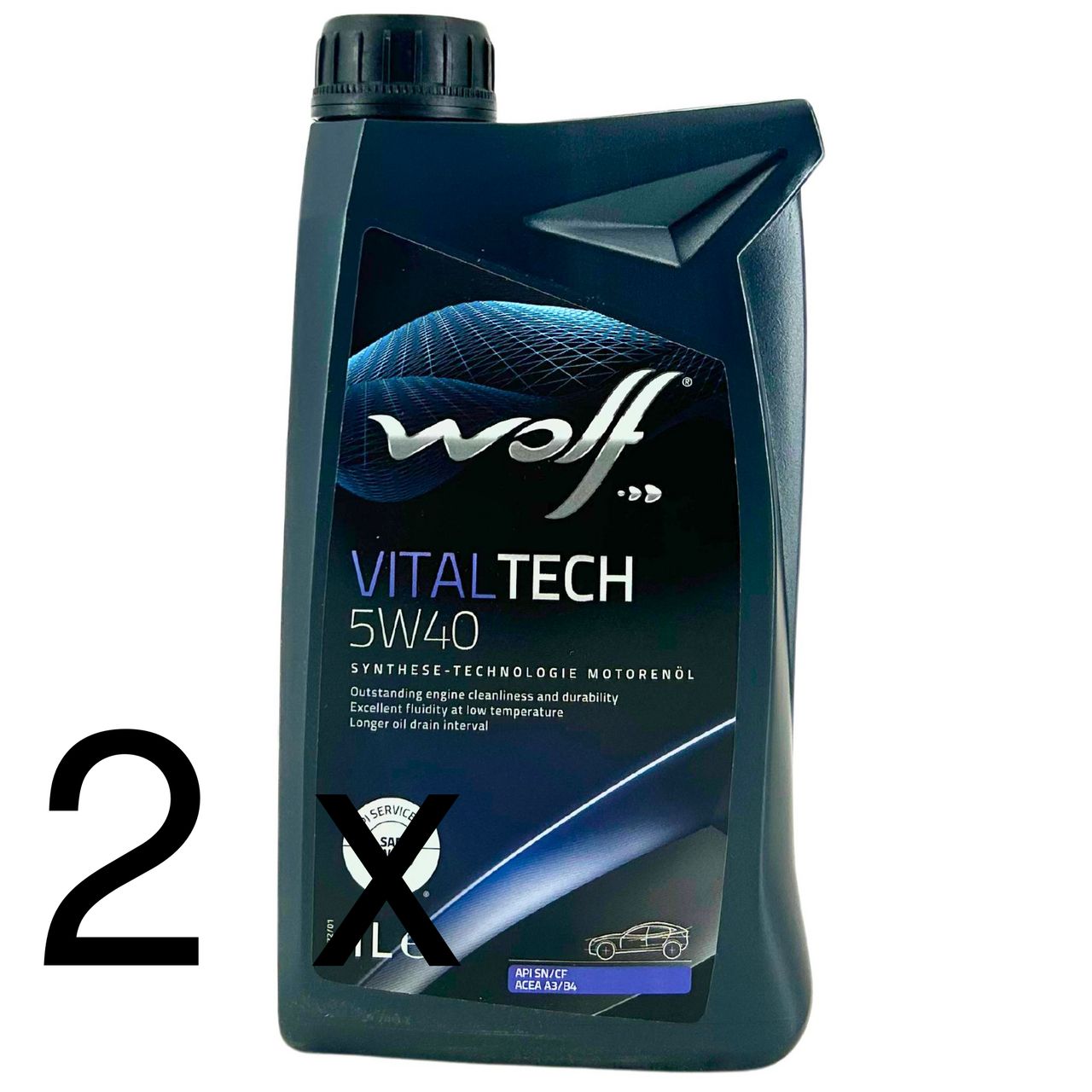 Wolf VitalTech 5W-40 2x1 Liter