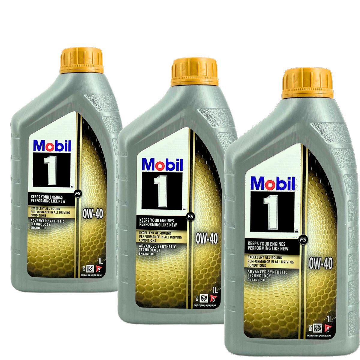 Mobil 1 FS 0W-40 3x1 Liter
