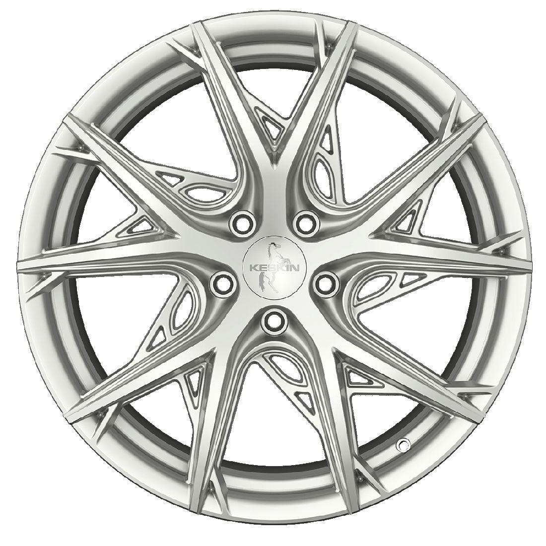 KESKIN WHEELS KT24 THUNDER silver painted 8.5Jx19 5x112 ET30