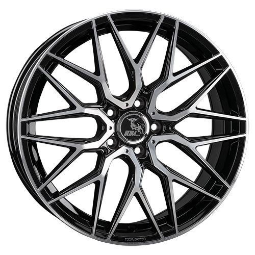 ULTRA WHEELS UA1E RACE-EVO black polished 8.0Jx18 5x120 ET35