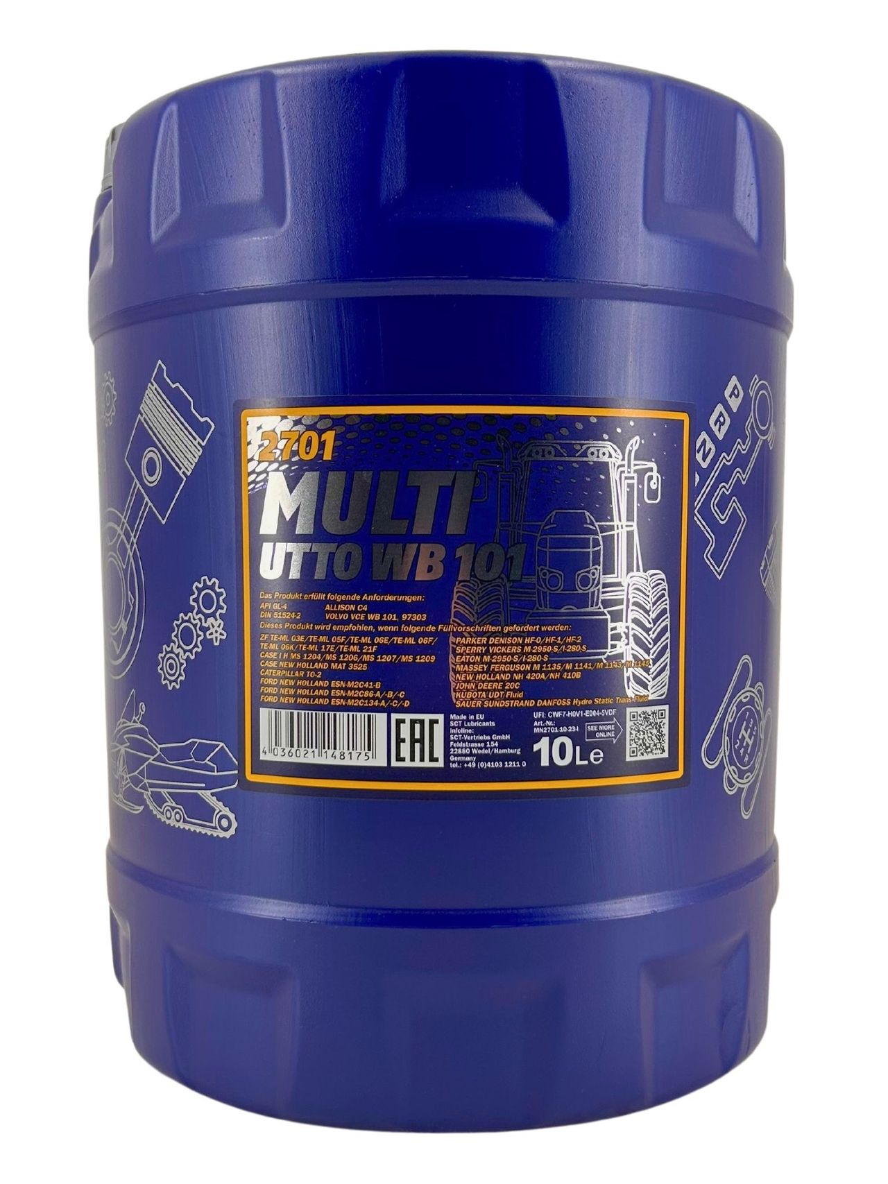 Mannol Multi UTTO WB 101 10 Liter