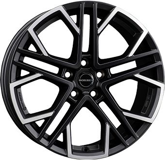 BORBET DESIGN XV black polished matt 8.5Jx19 5x108 ET45