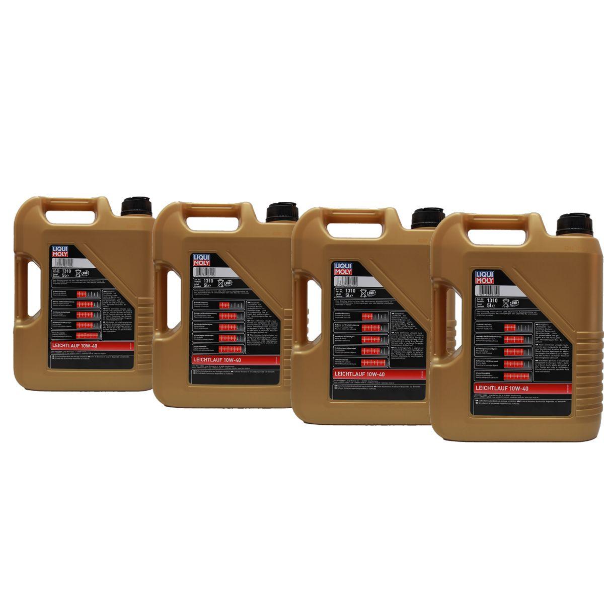 Liqui Moly Leichtlauf 10W-40 4x5 Liter