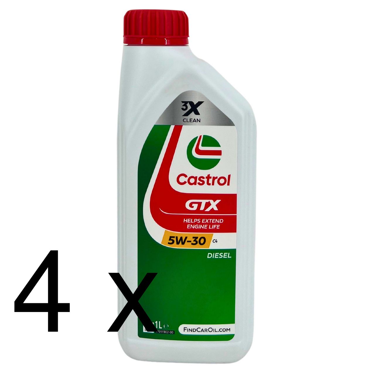 Castrol GTX 5W-30 C4 4x1 Liter Castrol GTX 5W-30 C4 4x1 Liter