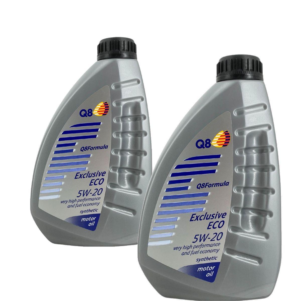 Q8 Formula Exclusive Eco 5W-20 2x1 Liter