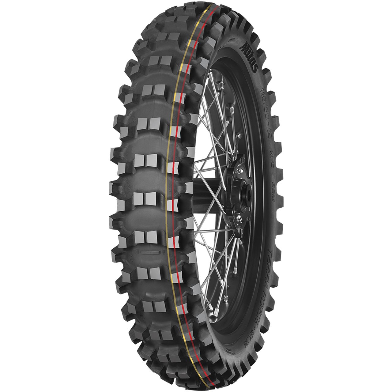 MITAS TERRA FORCE-MX SM (RED-YELLOW) 70/100 - 10 TT 41M (2.50-10) REAR