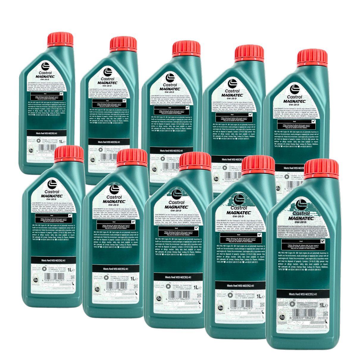 Castrol Magnatec Diesel 0W-20 10x1 Liter