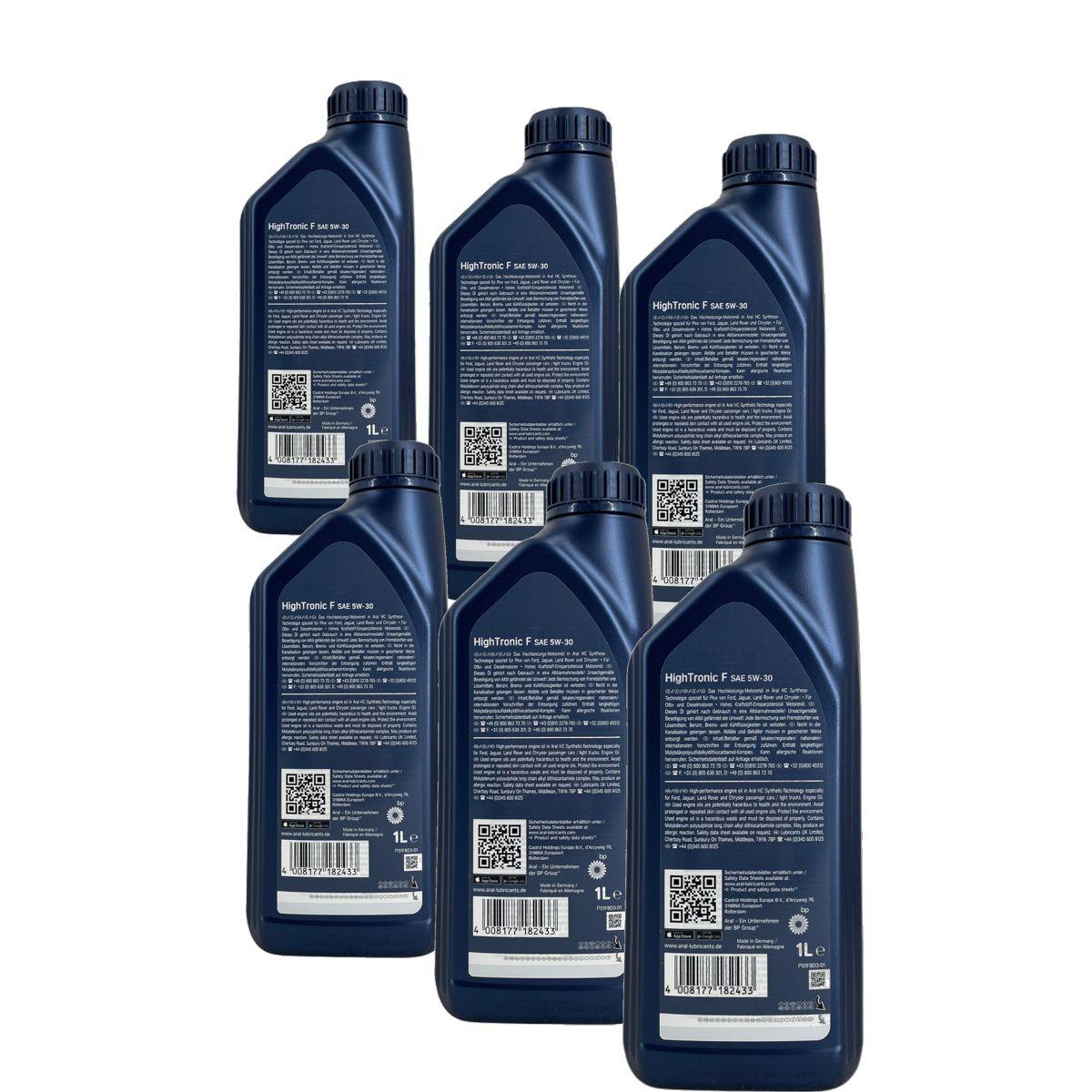 Aral HighTronic F 5W-30 6x1 Liter