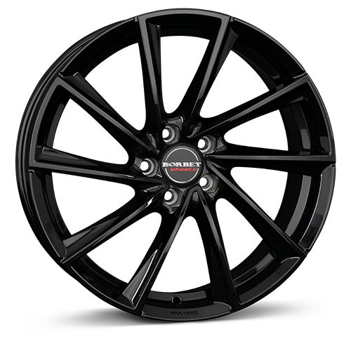 BORBET DESIGN VTX schwarz glänzend 6.5Jx20 5x114.3 ET33