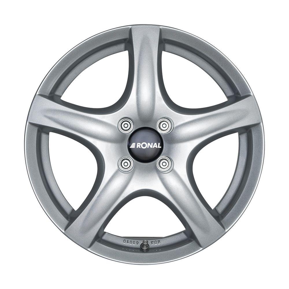 RONAL RONAL R42 kristallsilber 7.0Jx17 4x100 ET35