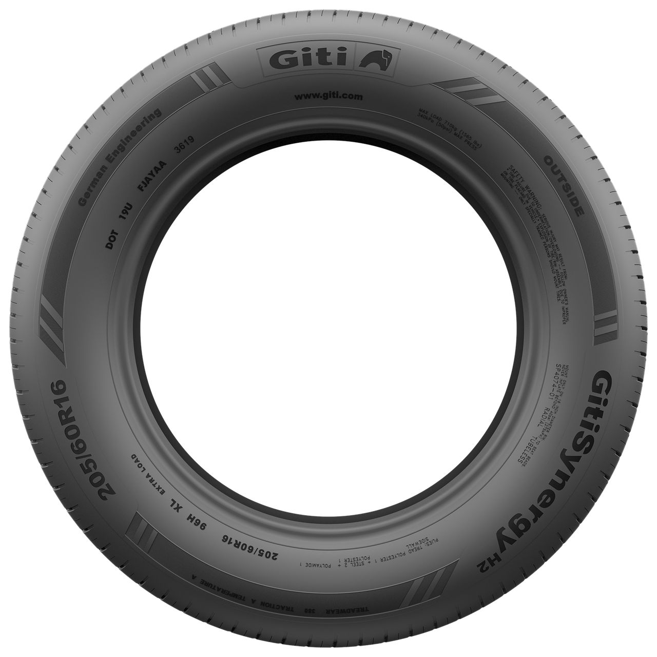 GITI GITISYNERGY H2 205/55R16 91V BSW