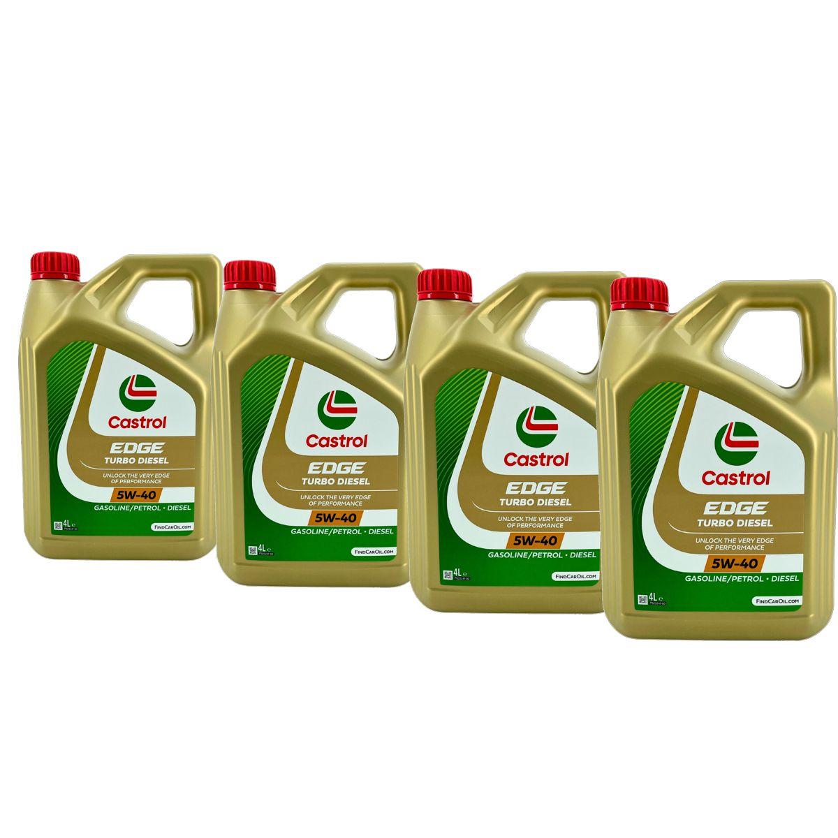 Castrol Edge TD 5W-40 4x4 Liter