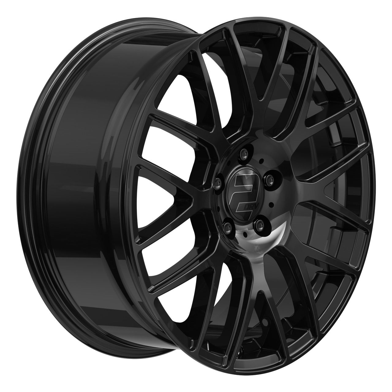 WHEELWORLD-2DRV WH26 black glossy painted 8.0Jx18 4x108 ET20