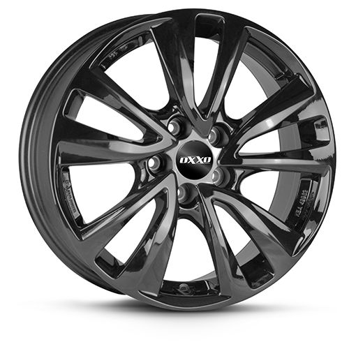 OXXO WHEELS OBERON 5 BLACK schwarz 6.5Jx 5x108 ET50