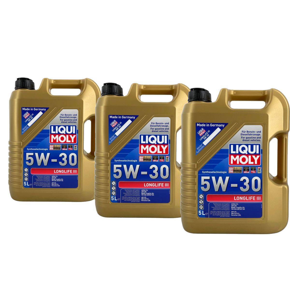 Liqui Moly Longlife III 5W-30 3x5 Liter