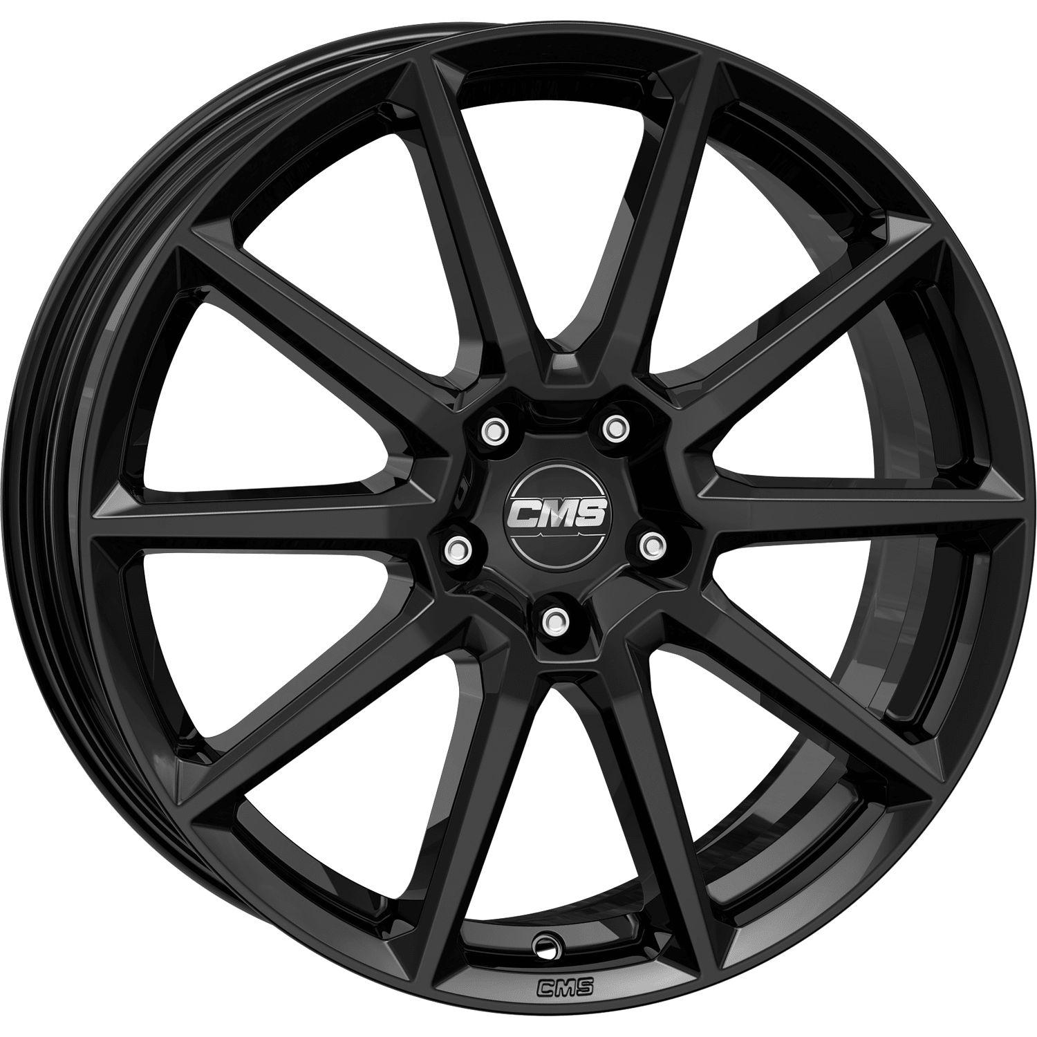 CMS C39-CBG ECE schwarz glanz 6.5Jx16 5x112 ET46