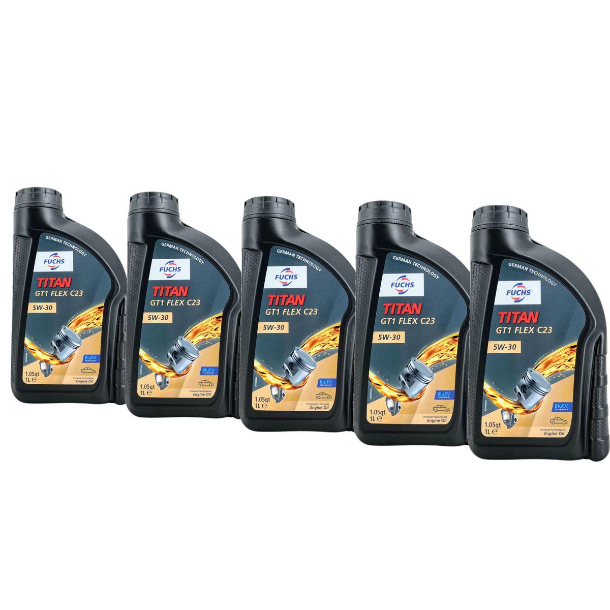 Fuchs Titan GT1 Flex C23 5W-30 5x1 Liter