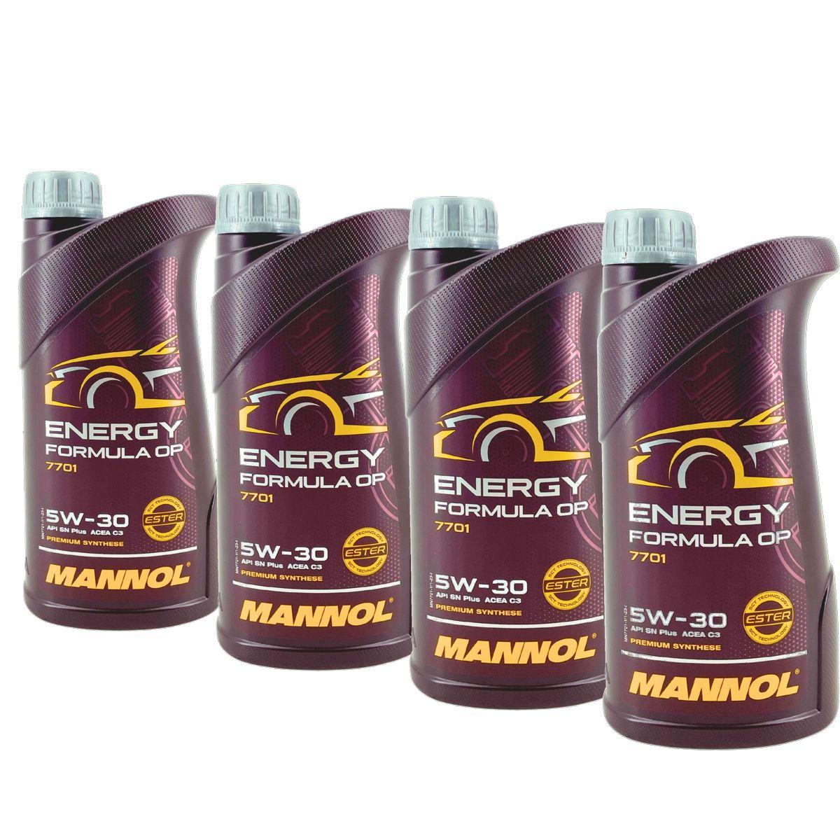 Mannol Energy Formula OP 5W-30 4x1 Liter