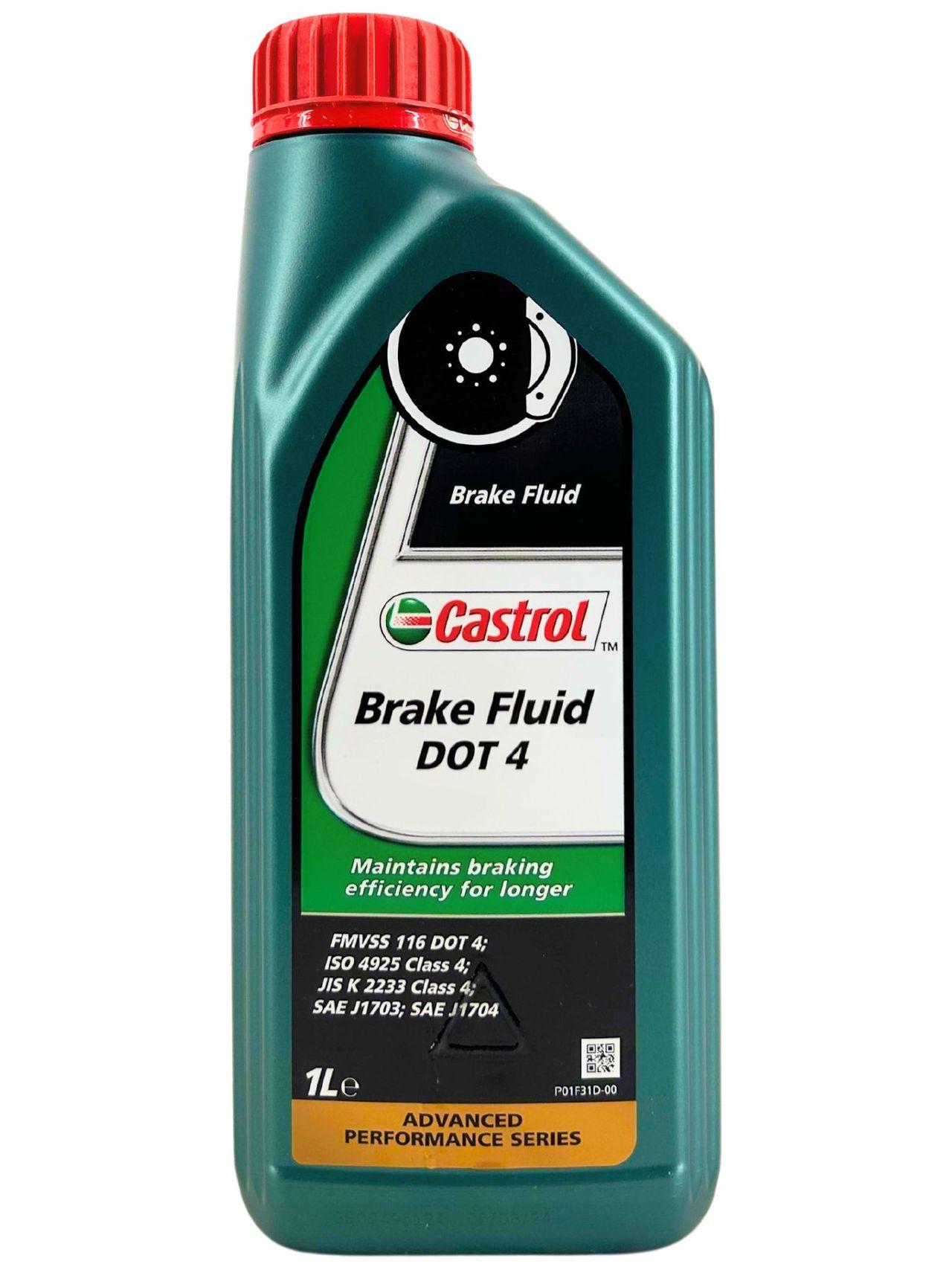 Castrol Brake Fluid DOT 4 Bremsflüssigkeit 1 Liter