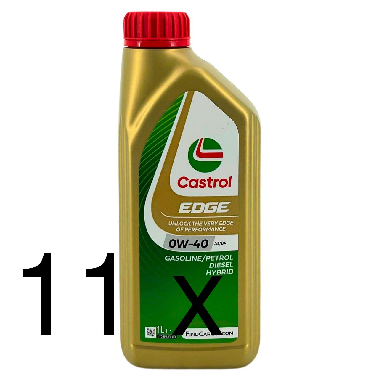 Castrol Edge 0W-40 A3/B4 11x1 Liter Castrol Edge 0W-40 A3/B4 11x1 Liter