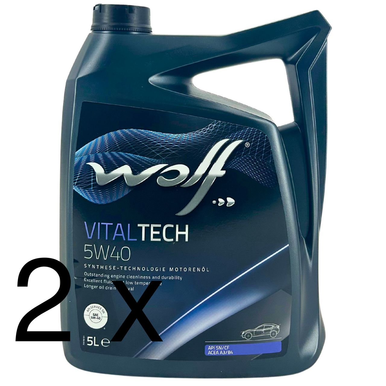 Wolf VitalTech 5W-40 2x5 Liter